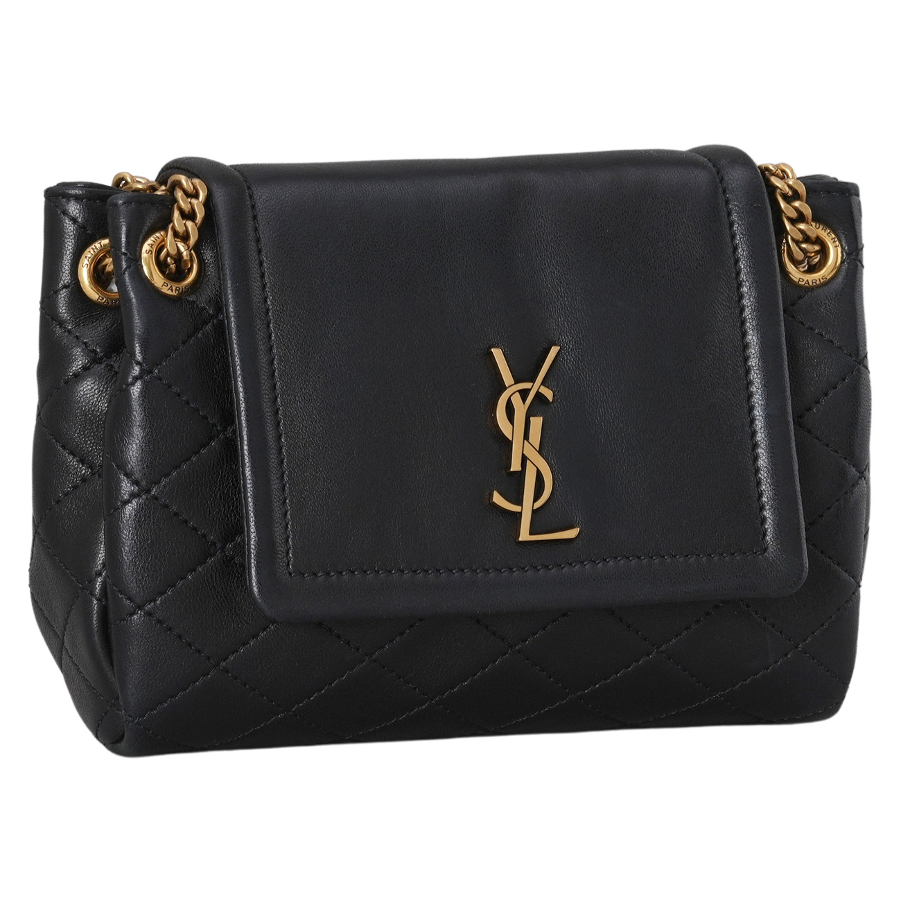 YVES SAINT LAURENT(USED)생로랑 672738 노리타 미니
